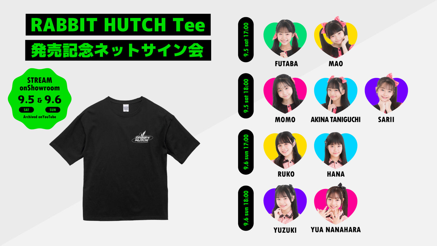 【個数制限有】RABBIT HUTCH Tシャツ2026【ネットサイン会参加権チェキ付き】